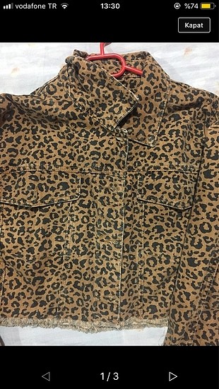 Leopar ceket