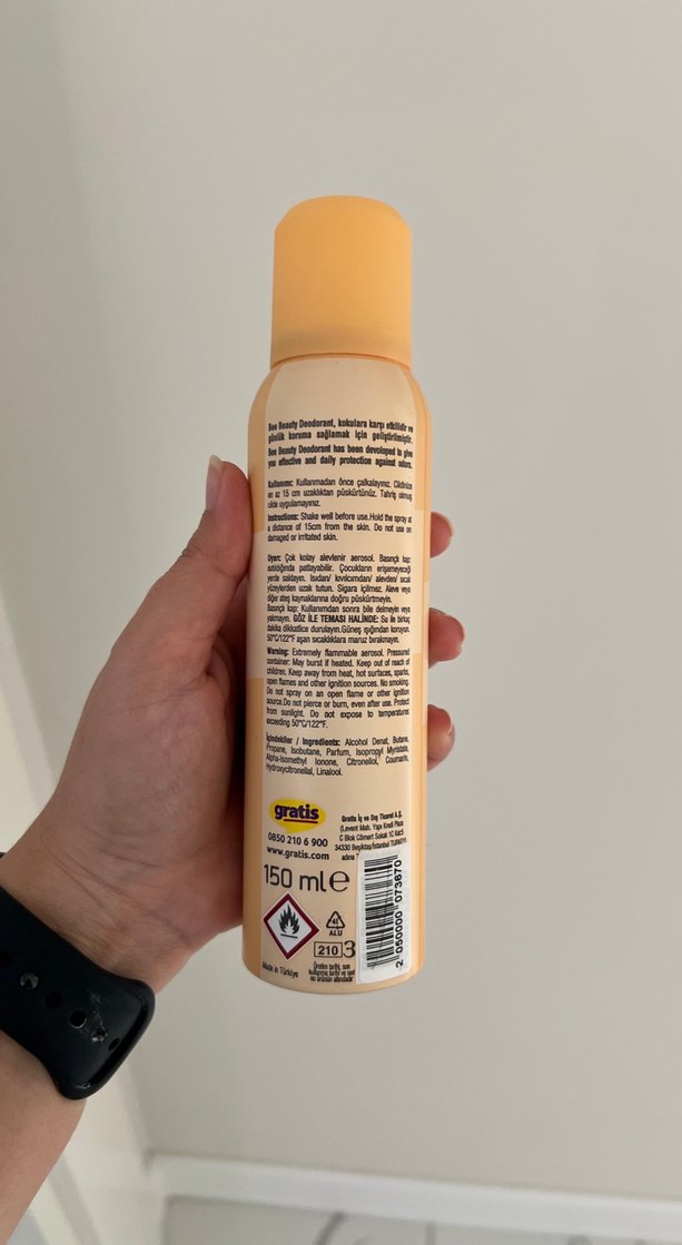 Bee Beauty Başak Burcu Deodorant 150ml - Görsel 2