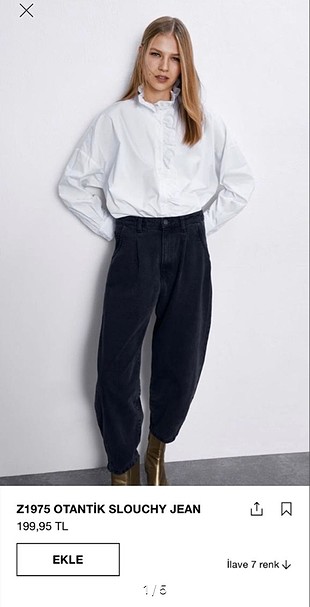 Slouchy pantalon 