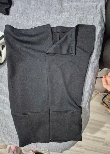 Siyah Ofis Mini Etek - Görsel 4