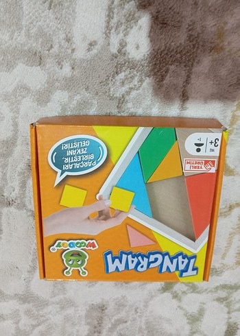 Renkli Ahşap Tangram - Görsel 5