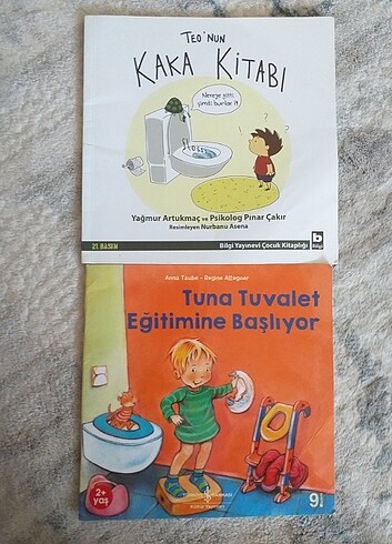 Tuvalet eğitim kitapları