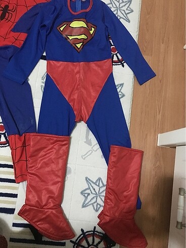 çocuk kostümü spiderman, batman, superman