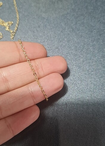Diğer Kolye zinciri kararmaz altın kaplama