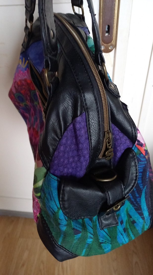 Tokalı Çok Renkli Bohem Kadın Çantası - Görsel 3