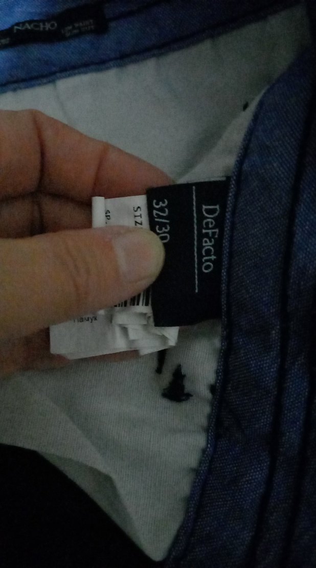 Lacivert Regular Fit Denim Pantolon - Görsel 3