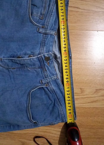 Gri Mavi Erkek Denim Pantolon - Görsel 5