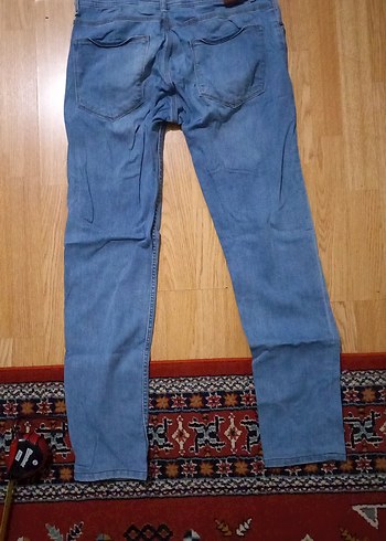 Gri Mavi Erkek Denim Pantolon - Görsel 3