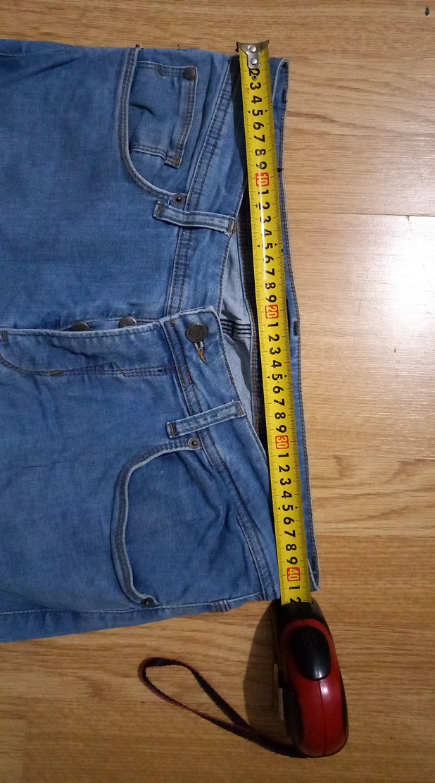 Gri Mavi Erkek Denim Pantolon - Görsel 5