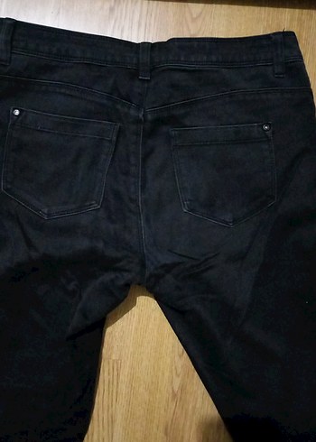 Erkek Siyah Regular Fit Denim Pantolon - Görsel 3