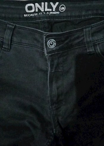 Erkek Siyah Regular Fit Denim Pantolon - Görsel 2