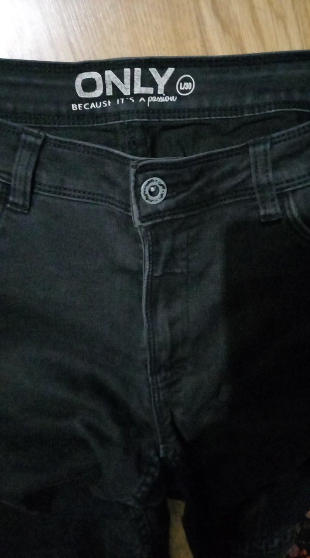 Erkek Siyah Regular Fit Denim Pantolon - Görsel 2
