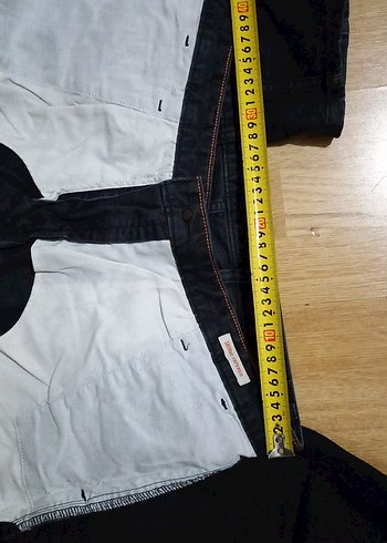 Gri Erkek Denim Bol Kesim Pantolon - Görsel 4