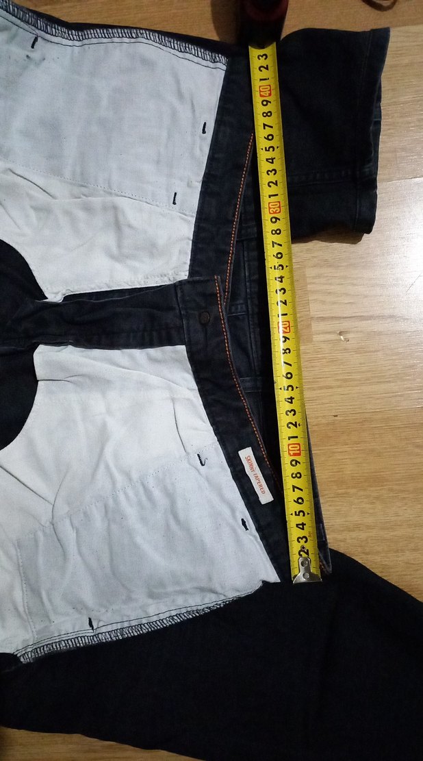 Gri Erkek Denim Bol Kesim Pantolon - Görsel 4