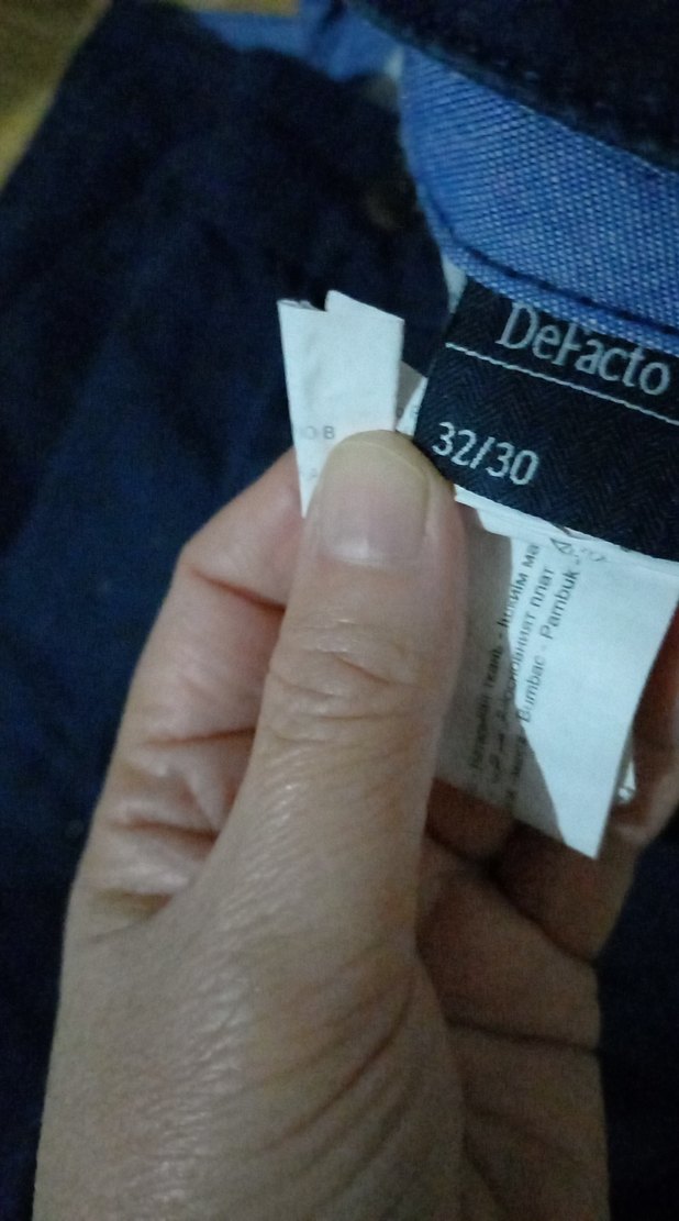 Erkek Lacivert Normal Kesim Denim Pantolon - Görsel 3