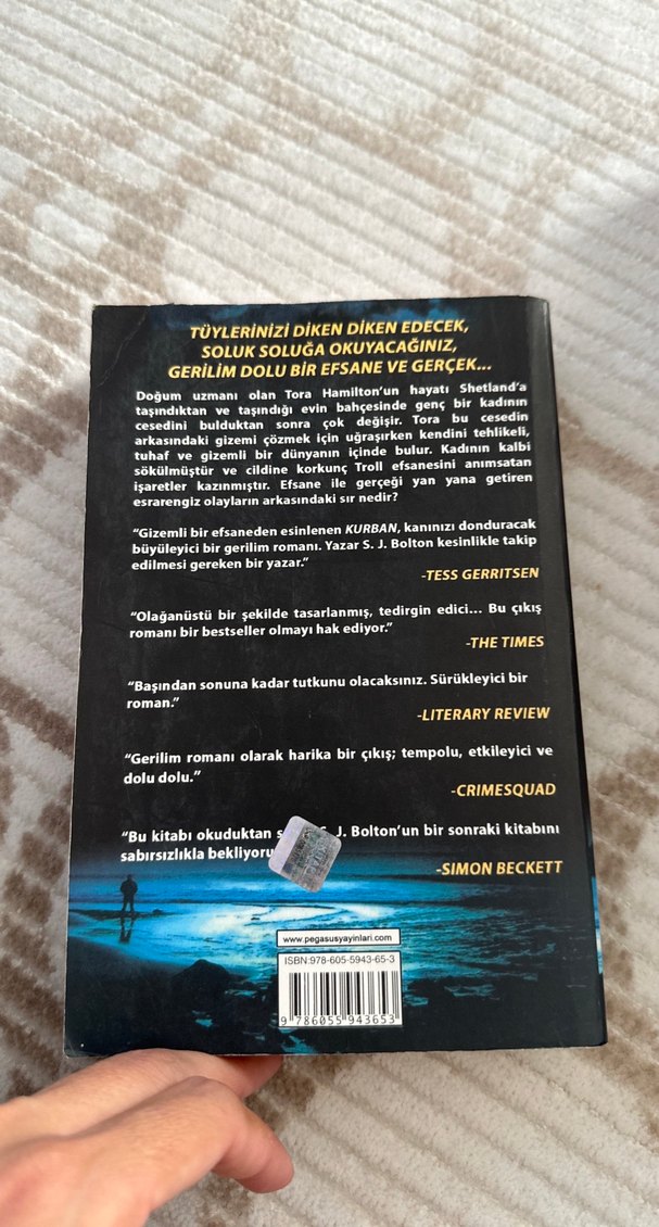 Kurban - S. J. Bolton - Görsel 2