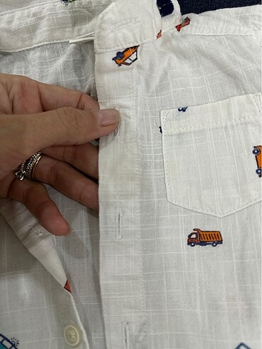 H&m erkek bebek hırka LC Waikiki erkek bebek gömlek - Görsel 4