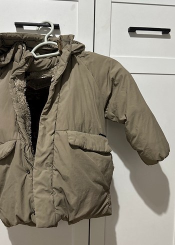 Kürklü Kapüşonlu Erkek Çocuk Mont - Görsel 2