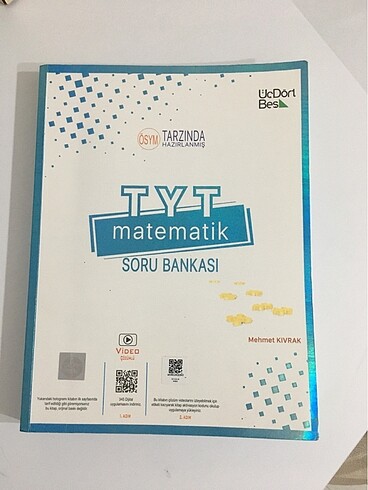 TYT MATEMATİK 345 SORU BANKASI