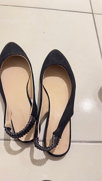 Deichmann Siyah babet