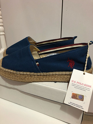 U.S POLO LACİVERT ESPADRİL