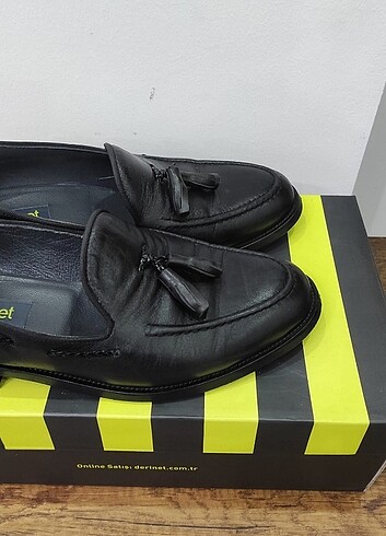 41 Beden siyah Renk Erkek Klasik Ayakkabı babet ayakkabı 