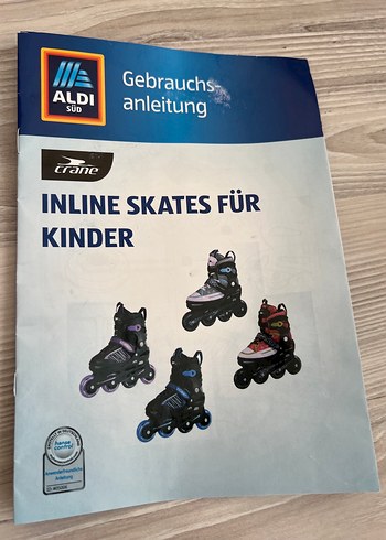 ALDI Crane Çocuk Patenleri Kullanım Kılavuzu