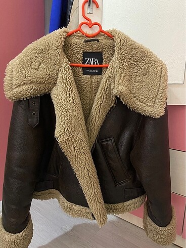 zara kürklü mont