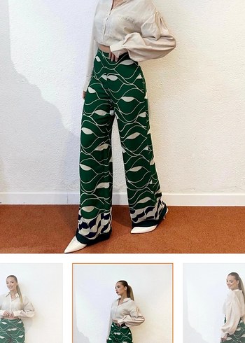 s Beden Mango palazzo pantolon