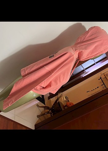 s Beden pembe Renk Maje Kapüşonlu Mini Sweatshirt