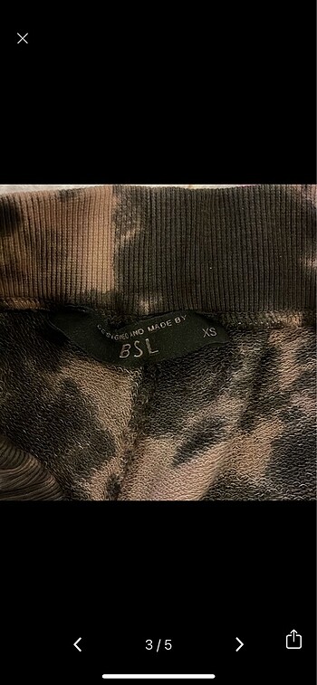 xs Beden Bsl eşofman alt