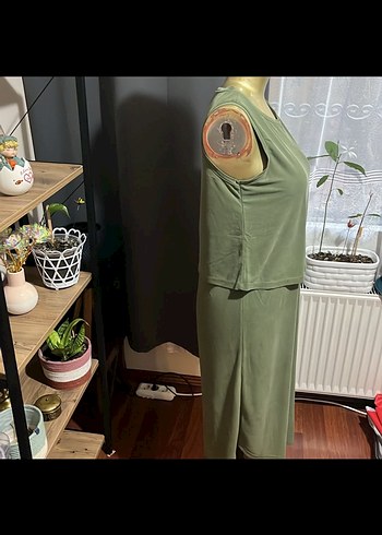 Mavi jeans Elbisesi - Görsel 4