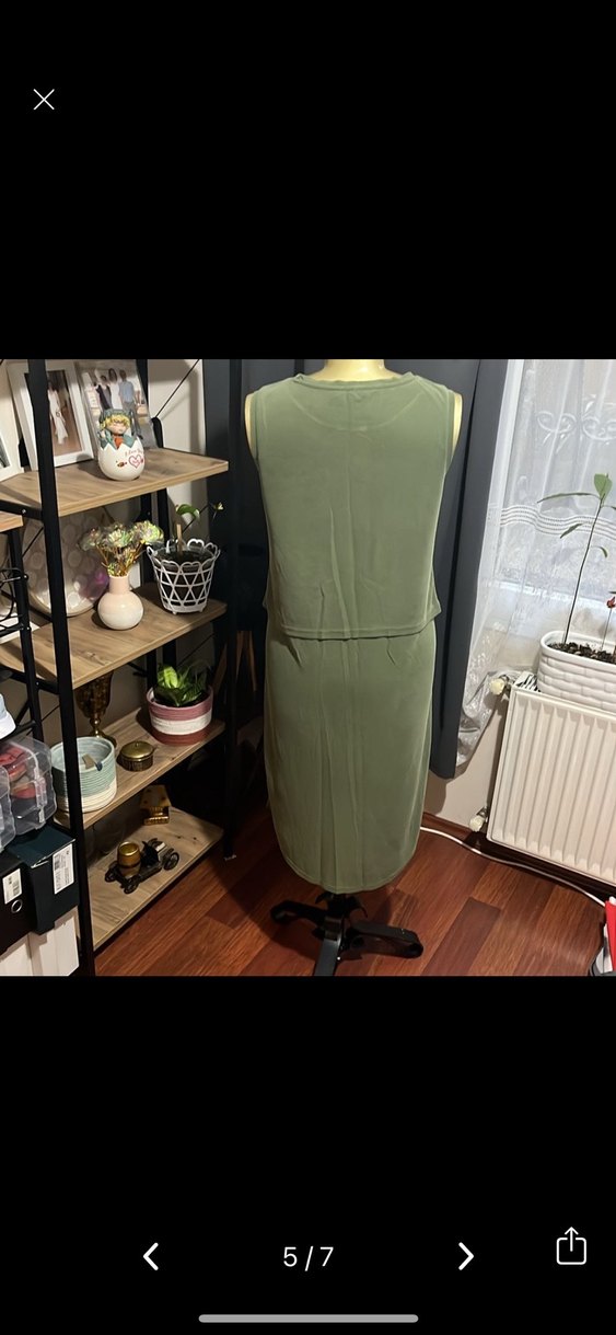 Mavi jeans  Elbisesi - Görsel 5