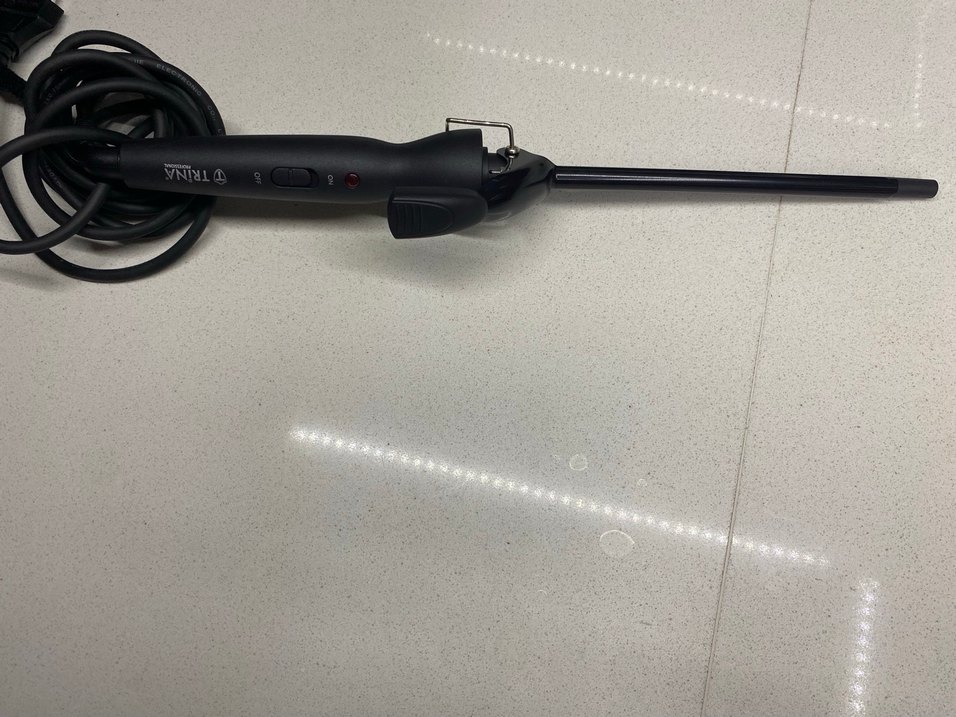 Siyah İnce Saç Maşası Afro Dalga - Görsel 2