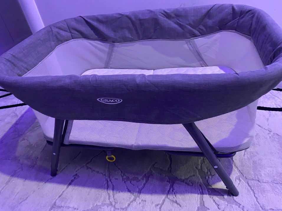 Graco anne yanı bebek beşiği - Görsel 2