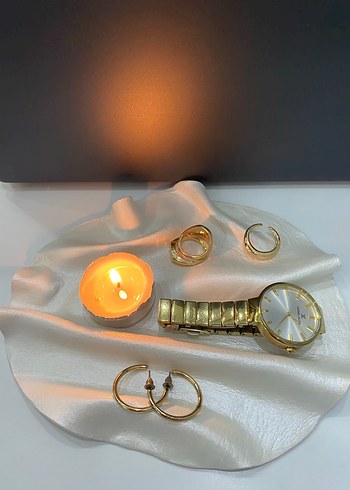 Beyaz Makyaj ve Takı Organizer Takı Tabağı - Görsel 2