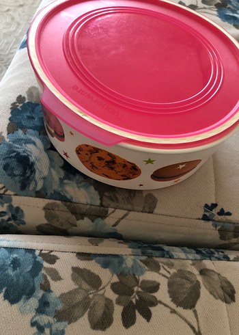 Tupperware makoron desenli su yuvarlak - Görsel 5