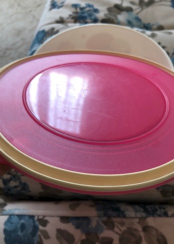 Tupperware makoron desenli su yuvarlak - Görsel 4