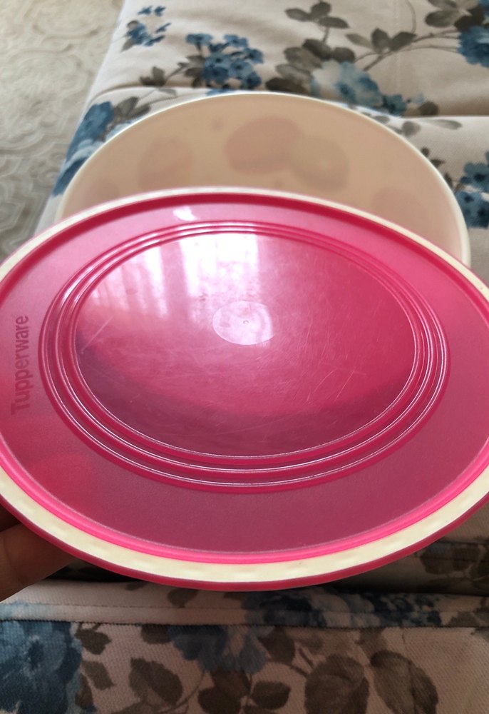 Tupperware makoron desenli su yuvarlak - Görsel 3