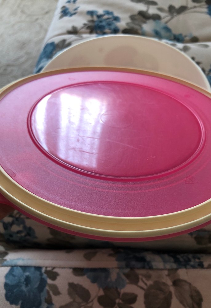 Tupperware makoron desenli su yuvarlak - Görsel 4