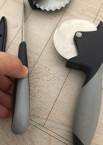 Tupperware çok amaçlı bıcak  ve Pizza Kesici - Görsel 2