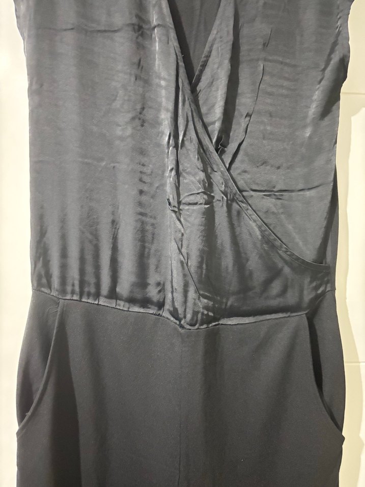 Saten Detaylı Tulum - Görsel 2