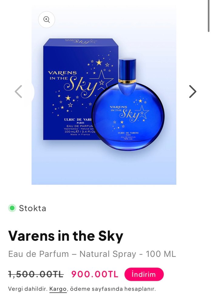 Ulric De Varens Varens In The Sky Parfüm - Görsel 4