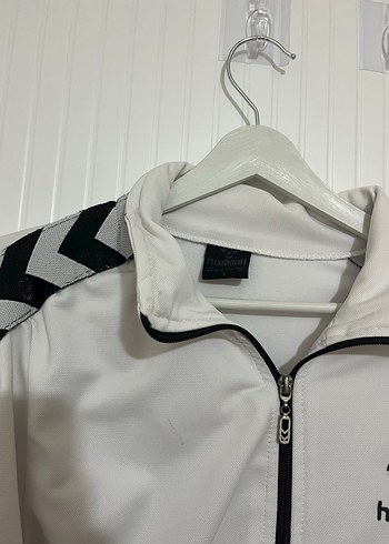 Hummel Hummel Beyaz Fermuarlı Kadın Eşofman Üstü