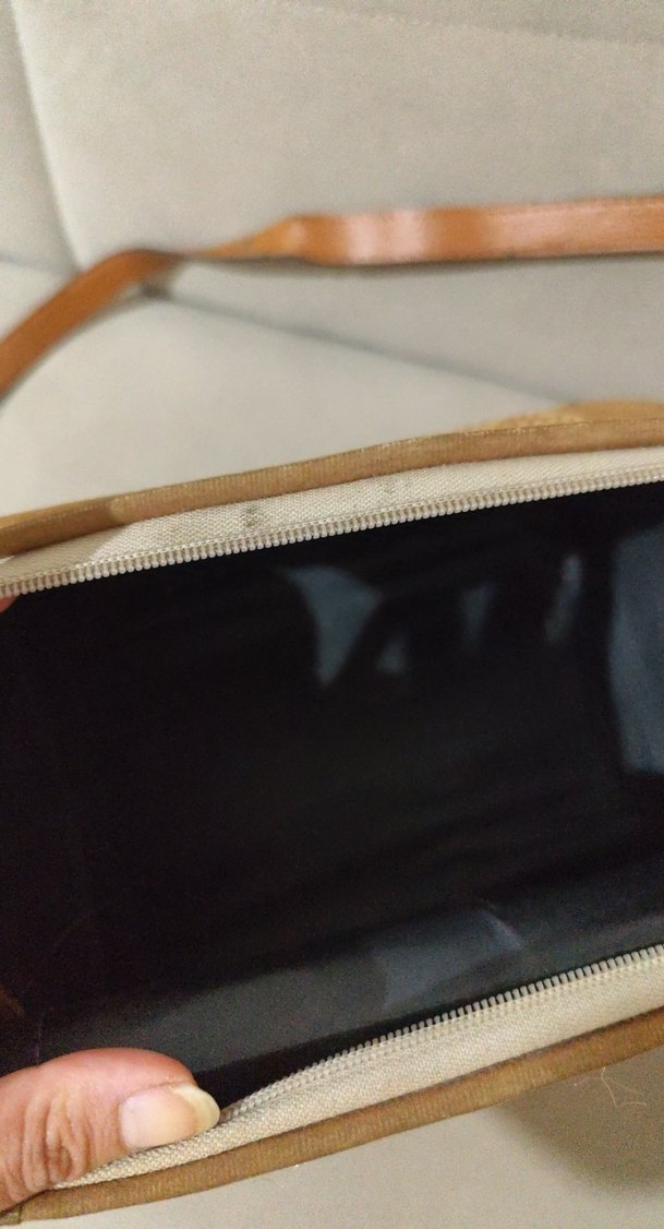 Bej Deri Bohem Kadın Çanta - Görsel 2