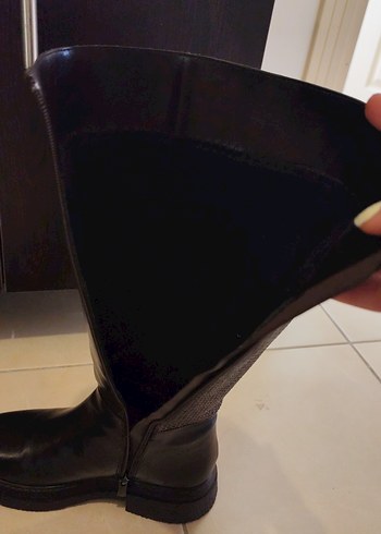 Acı Kahve Süet deri rustik çizme - Görsel 2