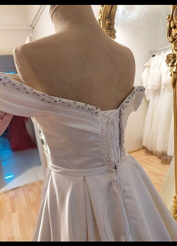 Saten Gelinlik - Görsel 3