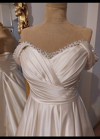 Saten Gelinlik - Görsel 5