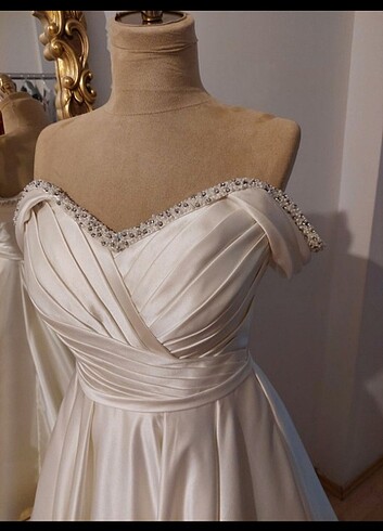 Saten Gelinlik - Görsel 6