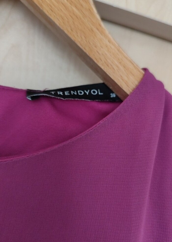 Mor elbise - Görsel 2